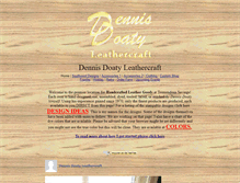 Tablet Screenshot of doatyleather.com